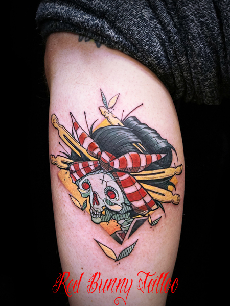 ^gD[fUC 鐌| japanese skull geisha tattoo